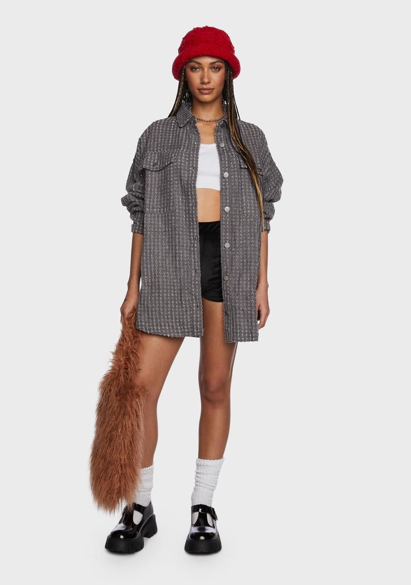 Rainy Day In Oversized Shirt sold by Dolls Kill product image thumbnail 3