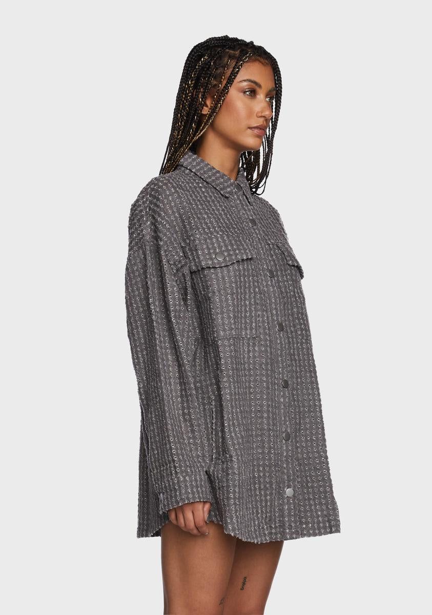 Rainy Day In Oversized Shirt sold by Dolls Kill product image thumbnail 4