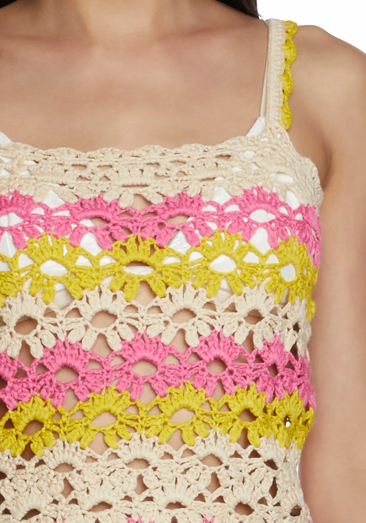 Easy Daze Crochet Tank sold by Dolls Kill product image thumbnail 3