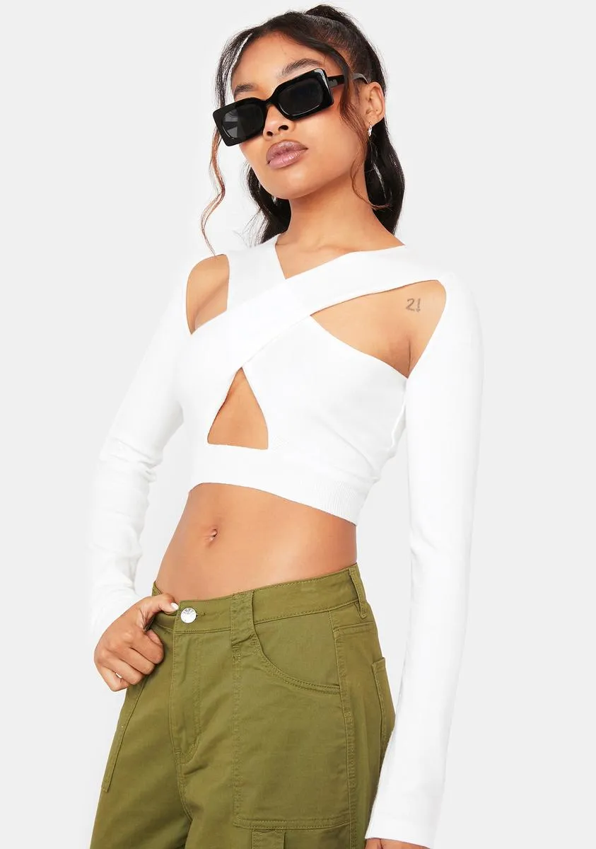 Angel No More Lies Cut-Out Top sold by Dolls Kill product image thumbnail 2