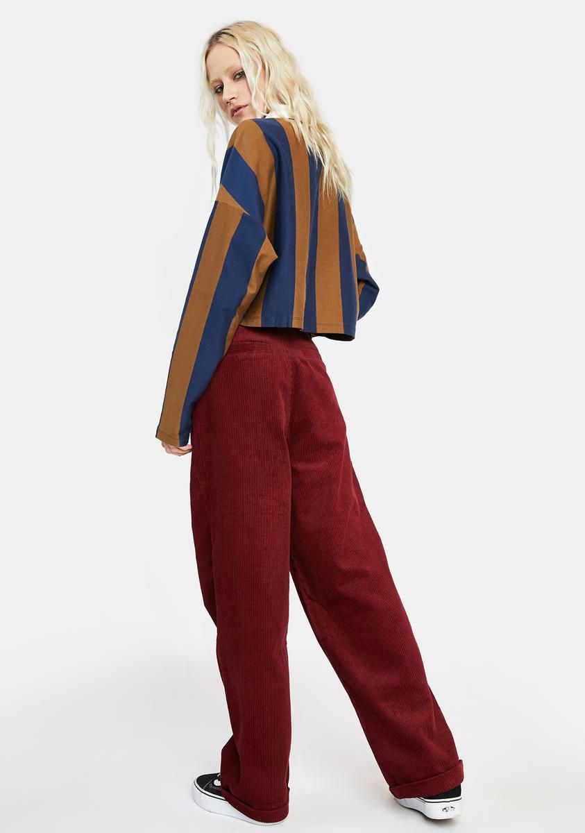Corduroy Baggie Pants sold by Dolls Kill product image thumbnail 4