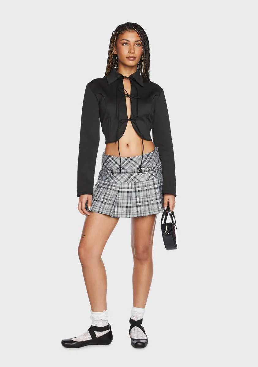 Awesome Baddie Tie Front Shirt sold by Dolls Kill product image thumbnail 5