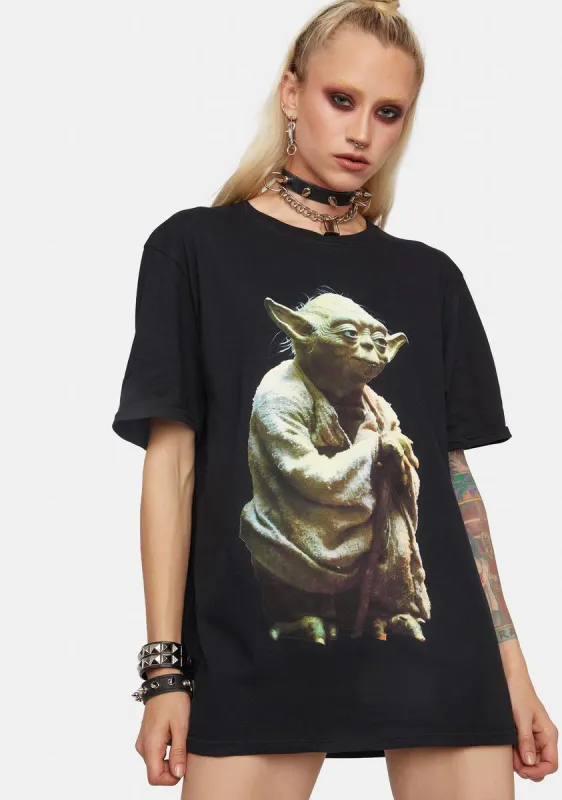 Yoda Graphic Tee sold by Dolls Kill