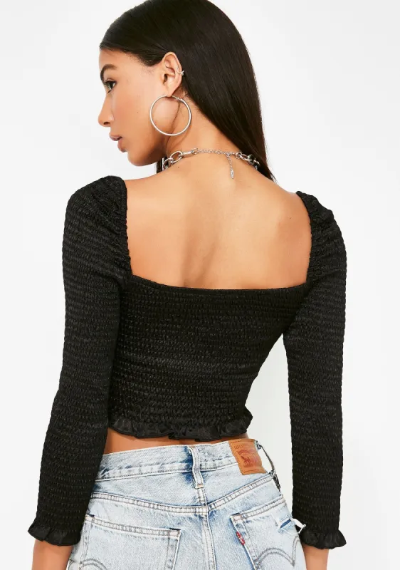 Xiwang Crop Top sold by Dolls Kill