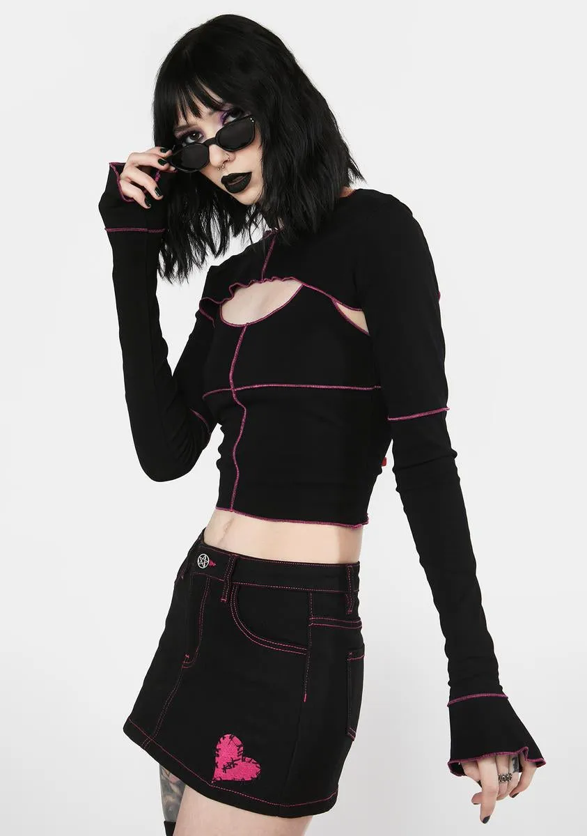 Hidden Fae Shrug Set sold by Dolls Kill product image thumbnail 2