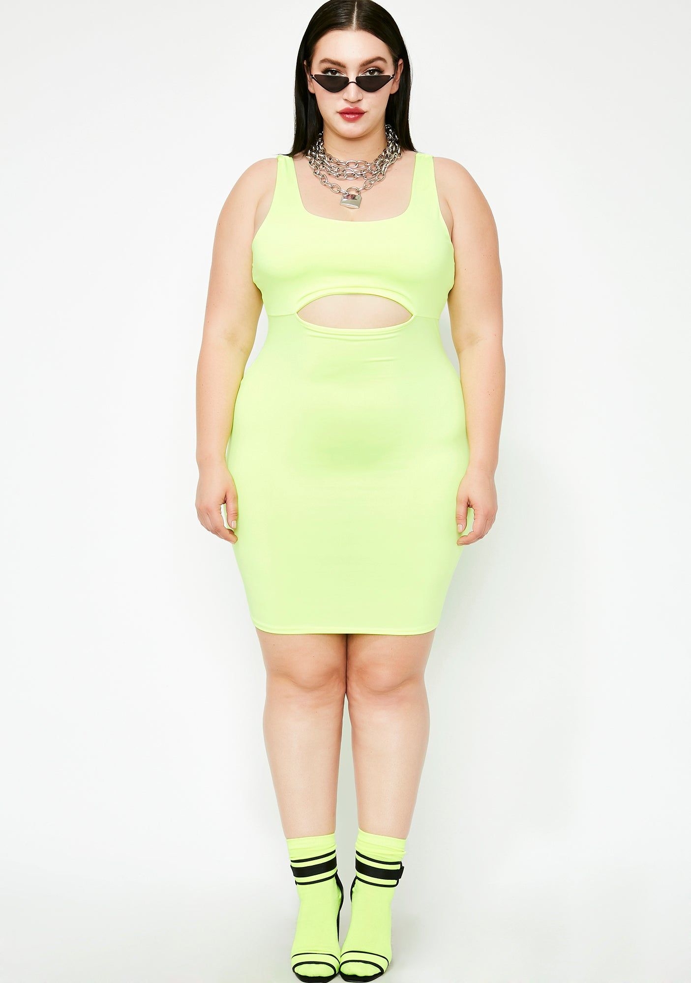 Do A Double Take Bodycon Dress sold by Dolls Kill product image thumbnail 2