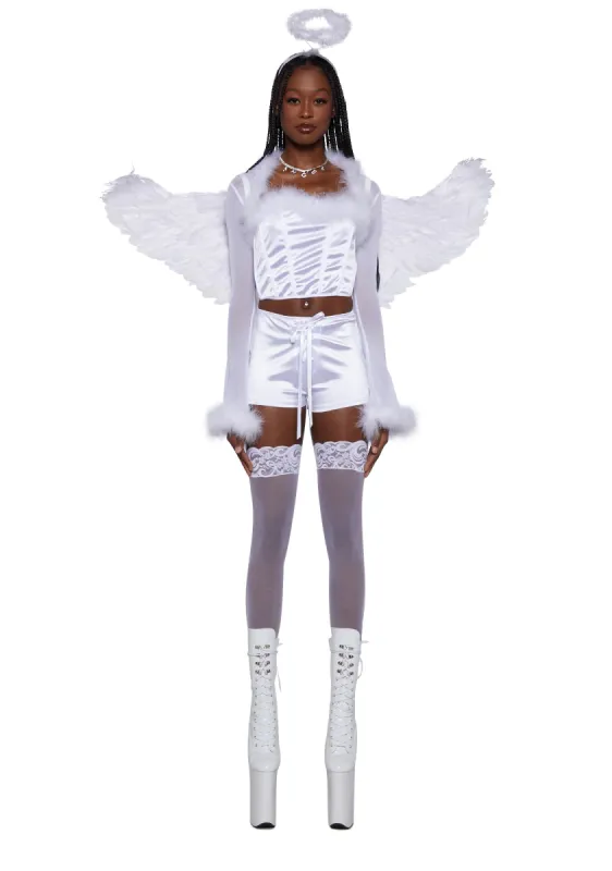 Sent From Heaven Angel Costume sold by Dolls Kill