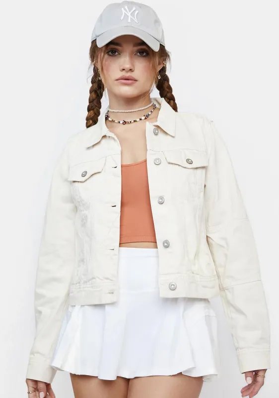 Rumors Denim Jacket sold by Dolls Kill