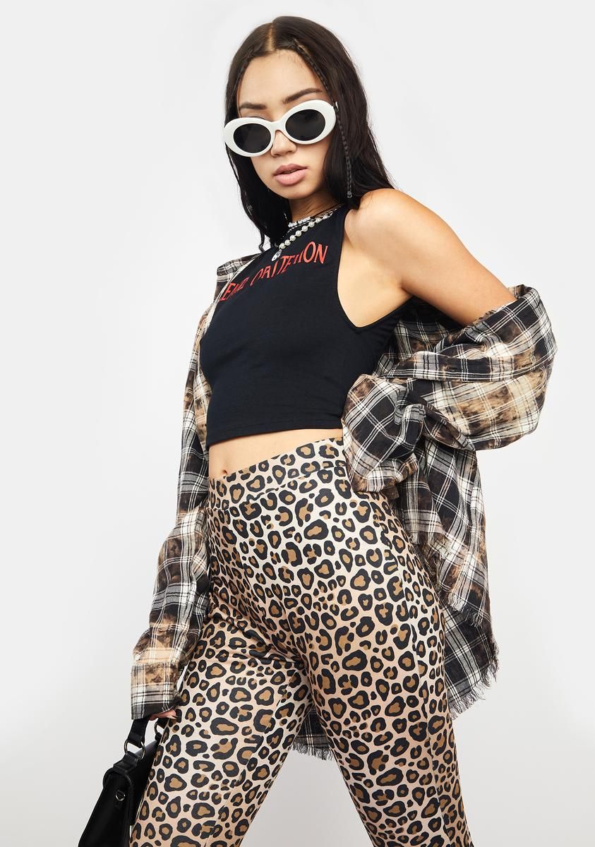 Centre Of Attention Sude Crop Tank sold by Dolls Kill product image thumbnail 4