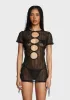 Eternal Appeal Mini Dress - Black sold by Dolls Kill