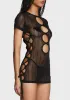Eternal Appeal Mini Dress - Black sold by Dolls Kill