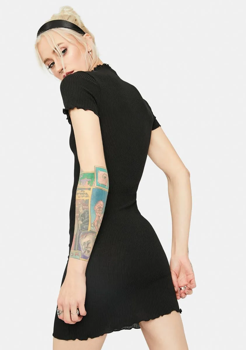 Lucid Love Ribbed Mini Dress sold by Dolls Kill product image thumbnail 4