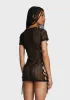 Eternal Appeal Mini Dress - Black sold by Dolls Kill