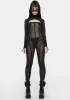 Atmosphere Mesh Catsuit Set sold by Dolls Kill