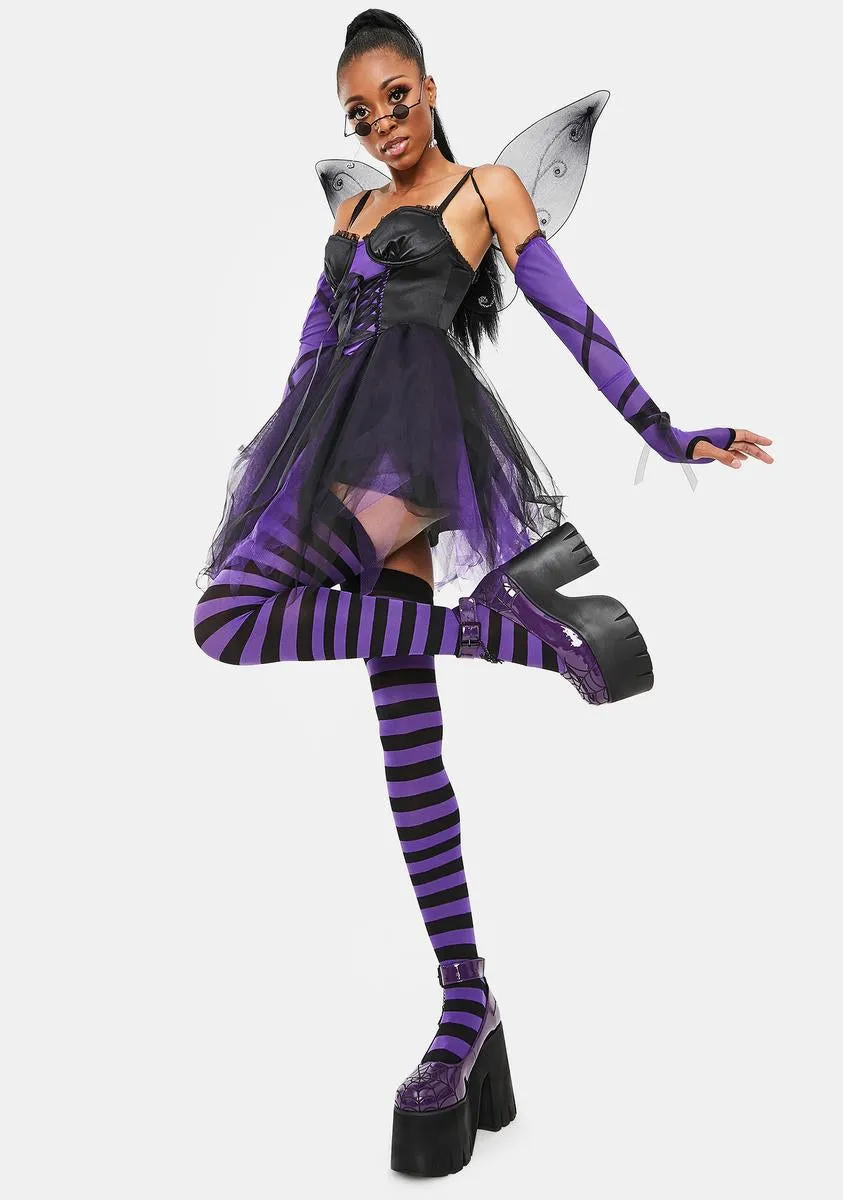 Dark Magic Fairy Costume sold by Dolls Kill product image thumbnail 3
