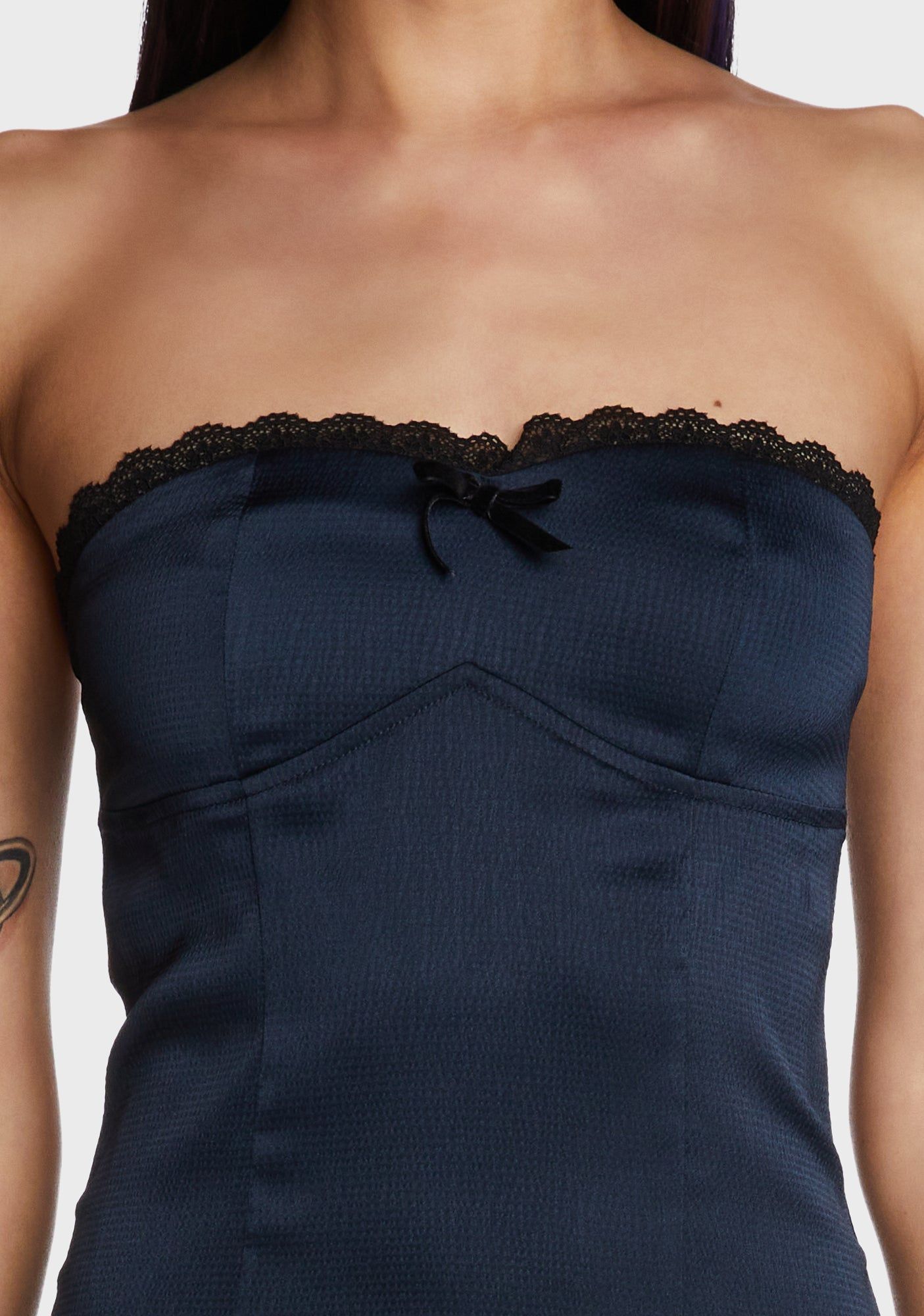 Moonlight Drive Mini Dress - Blue sold by Dolls Kill product image thumbnail 2