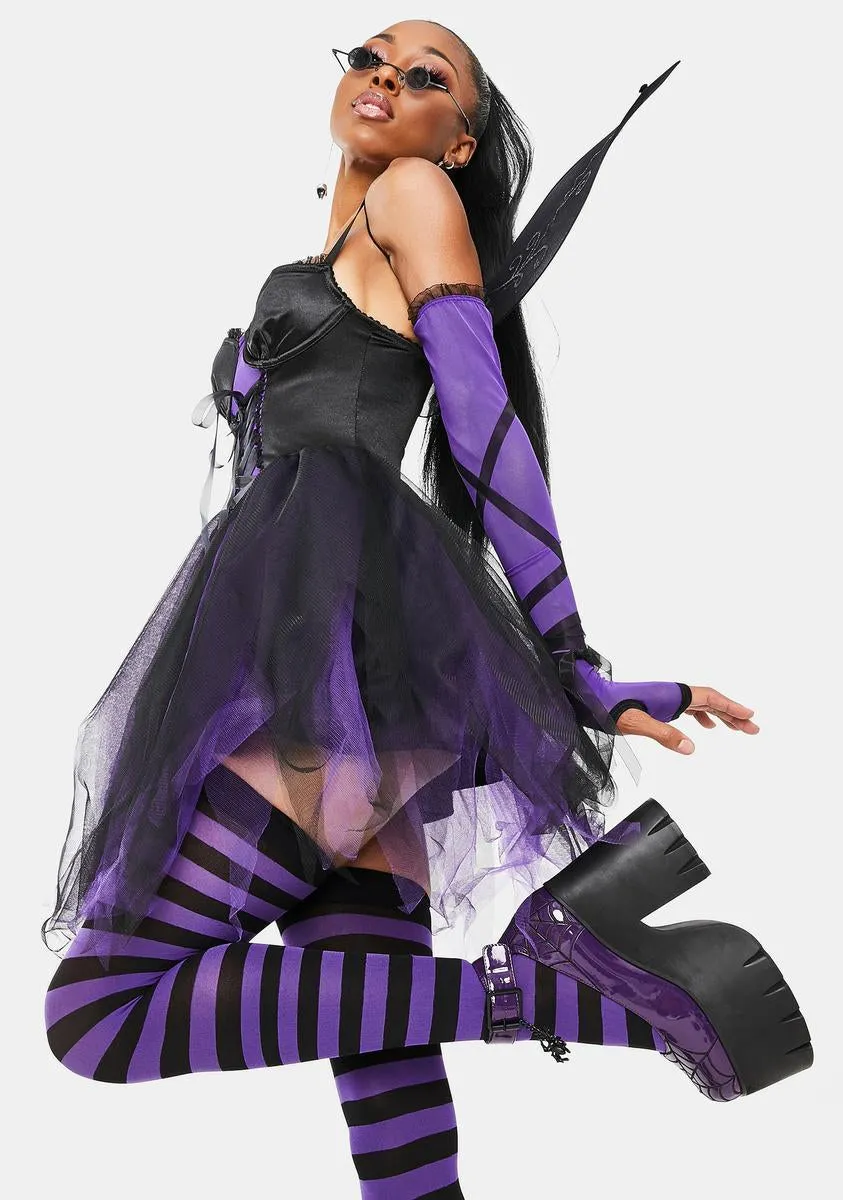 Dark Magic Fairy Costume sold by Dolls Kill product image thumbnail 2