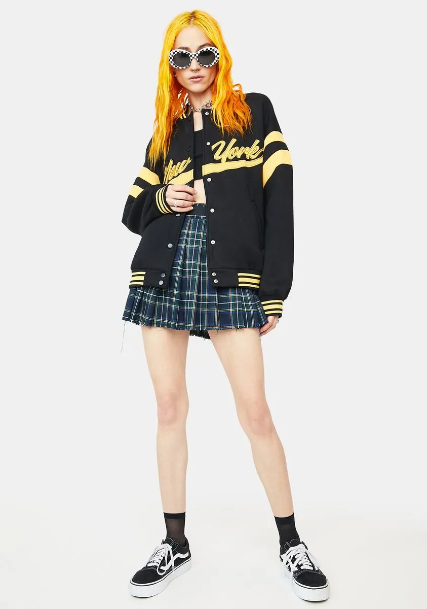 New York Sweatshirt Jacket sold by Dolls Kill product image thumbnail 3