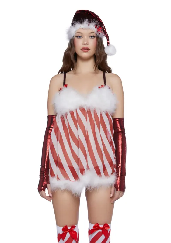 Santa's Helper Costume Set sold by Dolls Kill