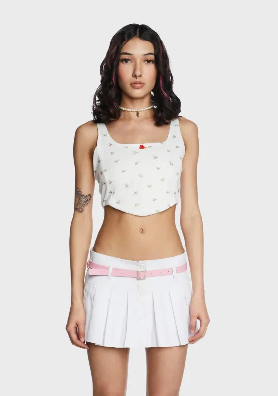 Love Is A Rose Crop Top sold by Dolls Kill