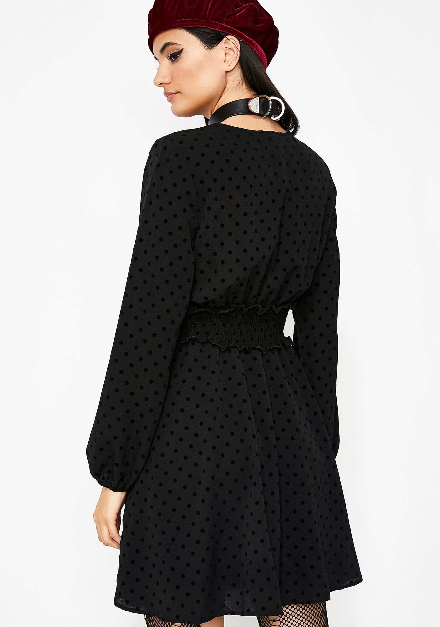 Pretty Posh Polka Dot Dress sold by Dolls Kill product image thumbnail 4