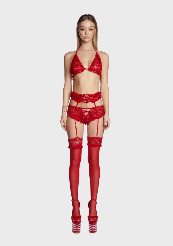 Blind Love Lingerie Set sold by Dolls Kill