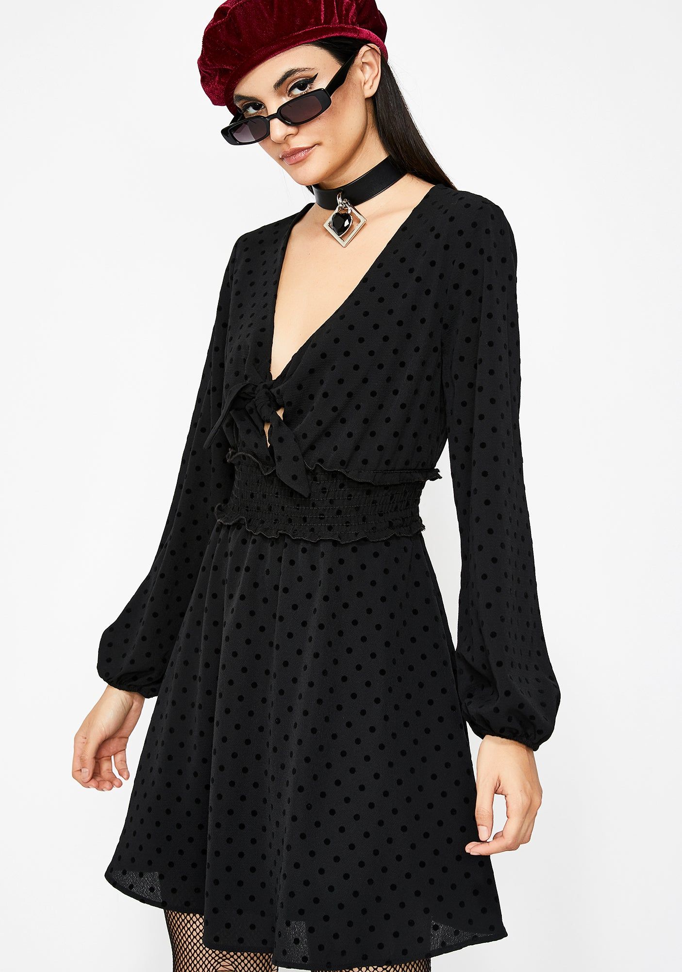 Pretty Posh Polka Dot Dress sold by Dolls Kill product image thumbnail 2