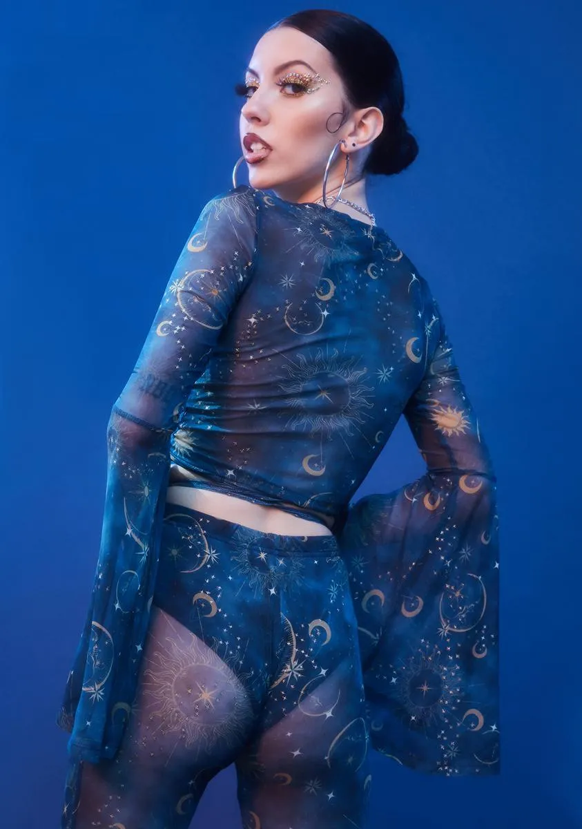 Mystic Matters Wrap Top sold by Dolls Kill product image thumbnail 4