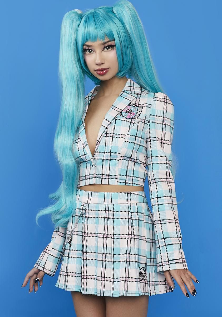 Pizzaz Power Pleated Skirt sold by Dolls Kill product image thumbnail 2