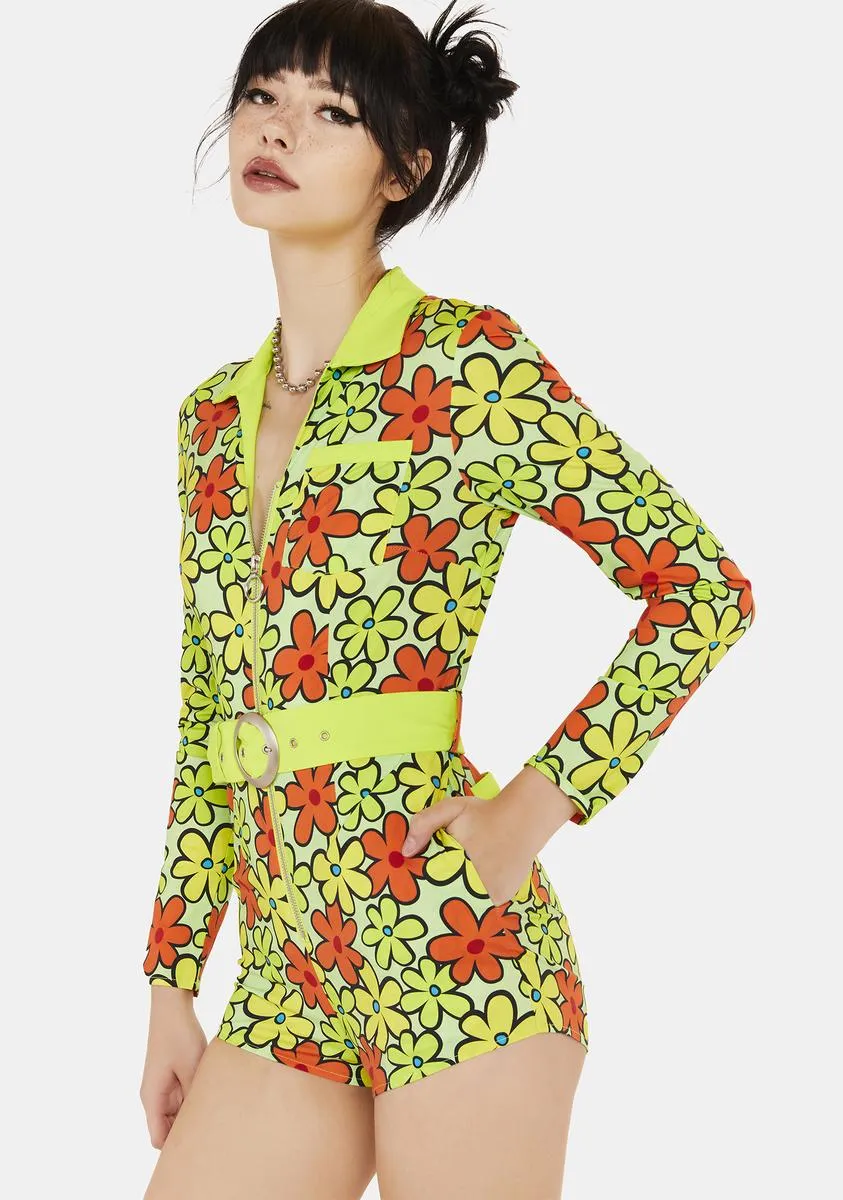 Not Too Shabby Floral Playsuit sold by Dolls Kill product image thumbnail 2