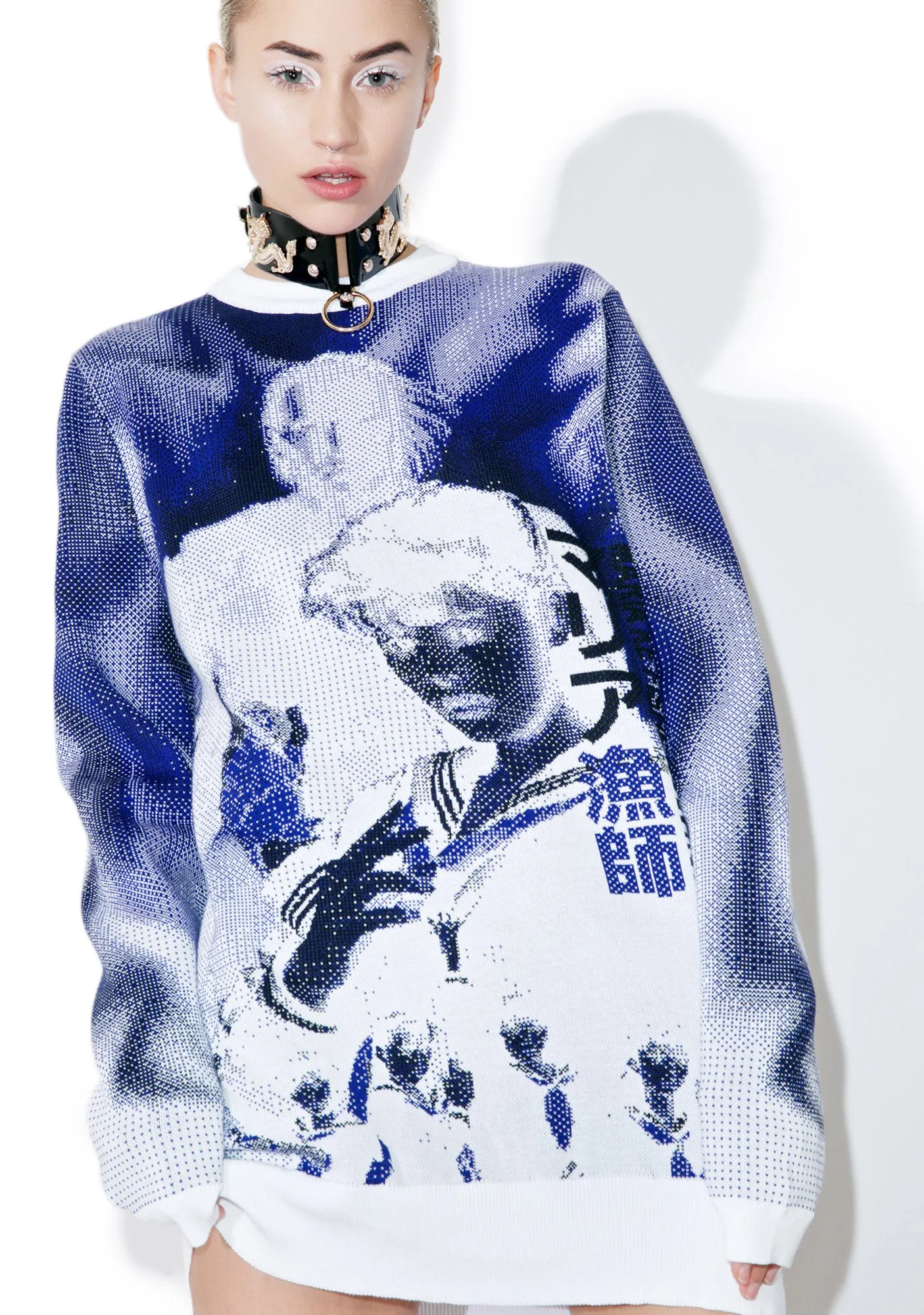 Knit Suke Sweater sold by Dolls Kill