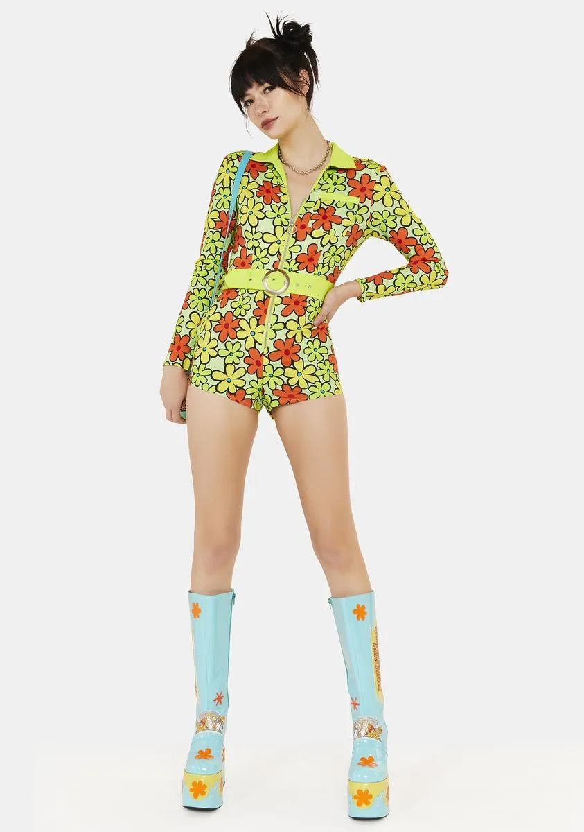 Not Too Shabby Floral Playsuit sold by Dolls Kill product image thumbnail 3