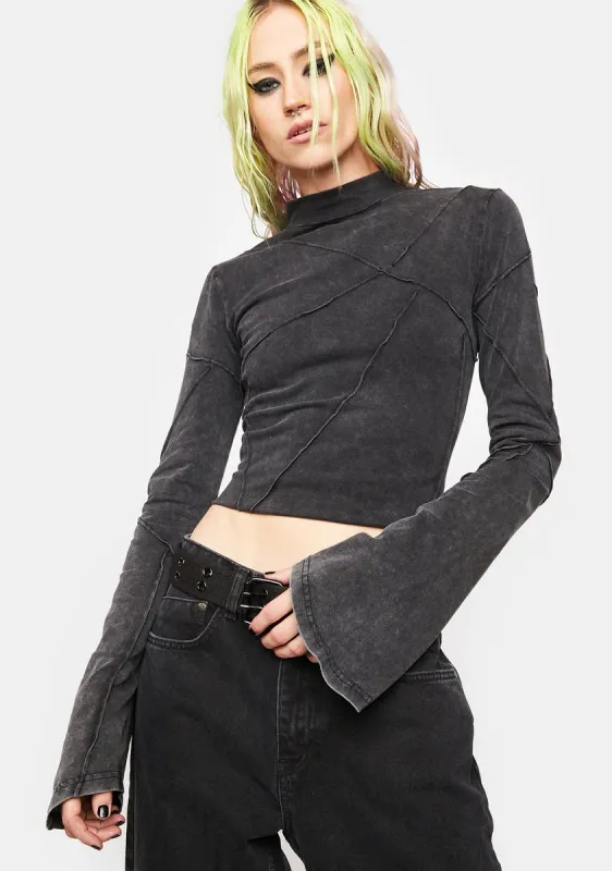 Acid Long Sleeve Top sold by Dolls Kill