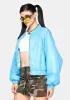Follow My Lead Bomber Jacket sold by Dolls Kill