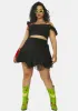 Plus Unwritten Story Eyelet Corset Tank sold by Dolls Kill