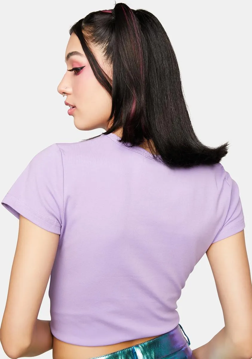 2007 Graphic Crop Tee sold by Dolls Kill product image thumbnail 4