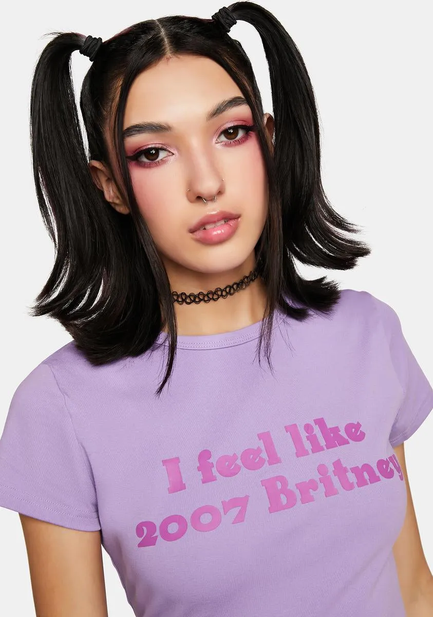 2007 Graphic Crop Tee sold by Dolls Kill