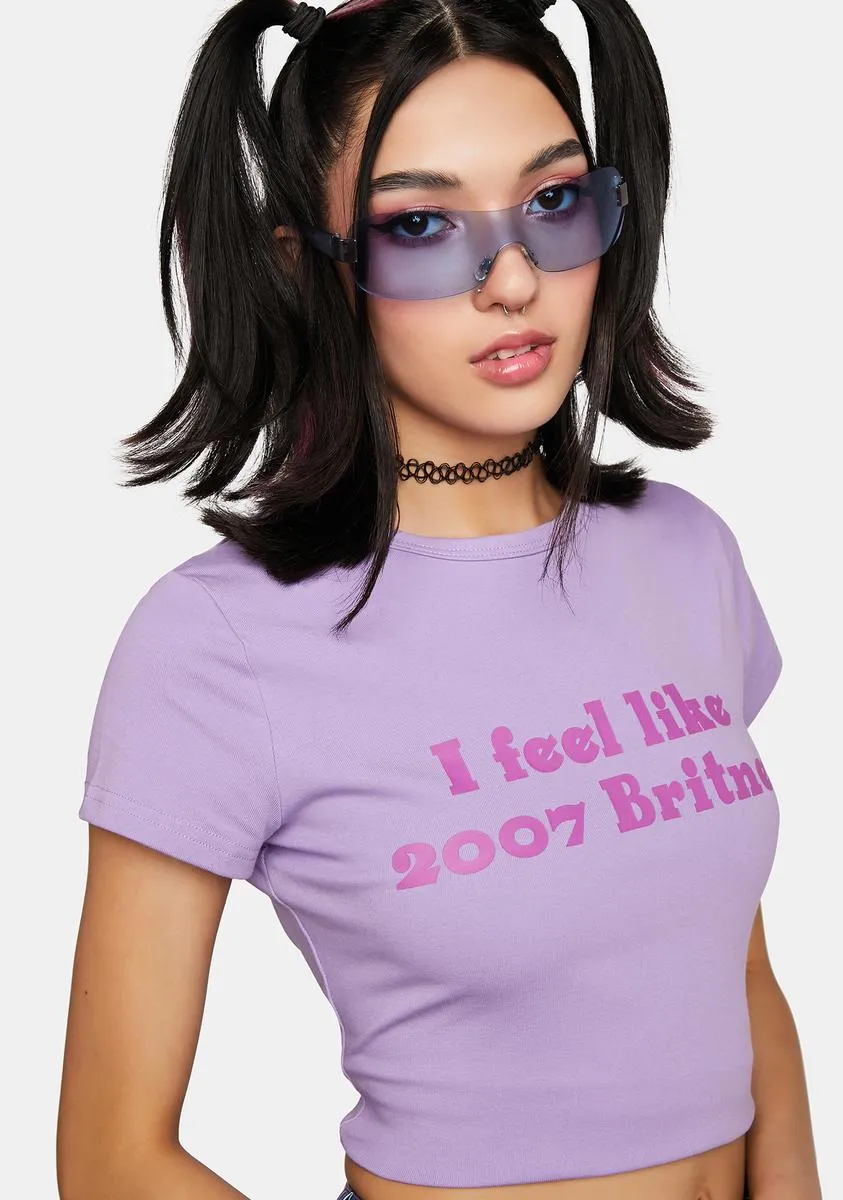 2007 Graphic Crop Tee sold by Dolls Kill product image thumbnail 2
