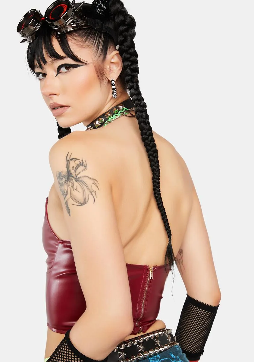 Hot Defiance In Her Corset Top sold by Dolls Kill product image thumbnail 4