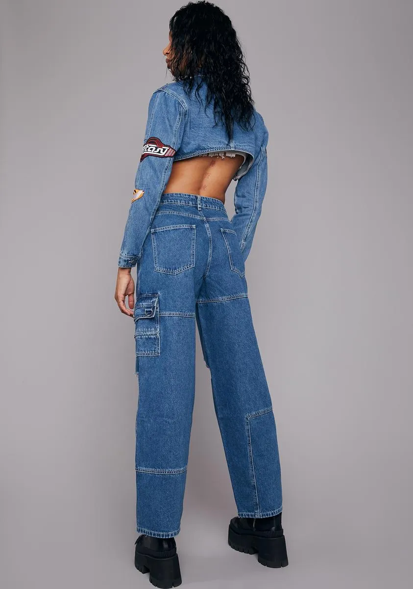 Outlast The Rest Boyfriend Jeans sold by Dolls Kill product image thumbnail 4