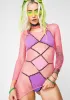 Candy Dangerous Woman Fishnet Top sold by Dolls Kill