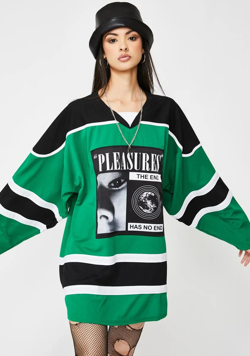 No End Hockey Jersey sold by Dolls Kill