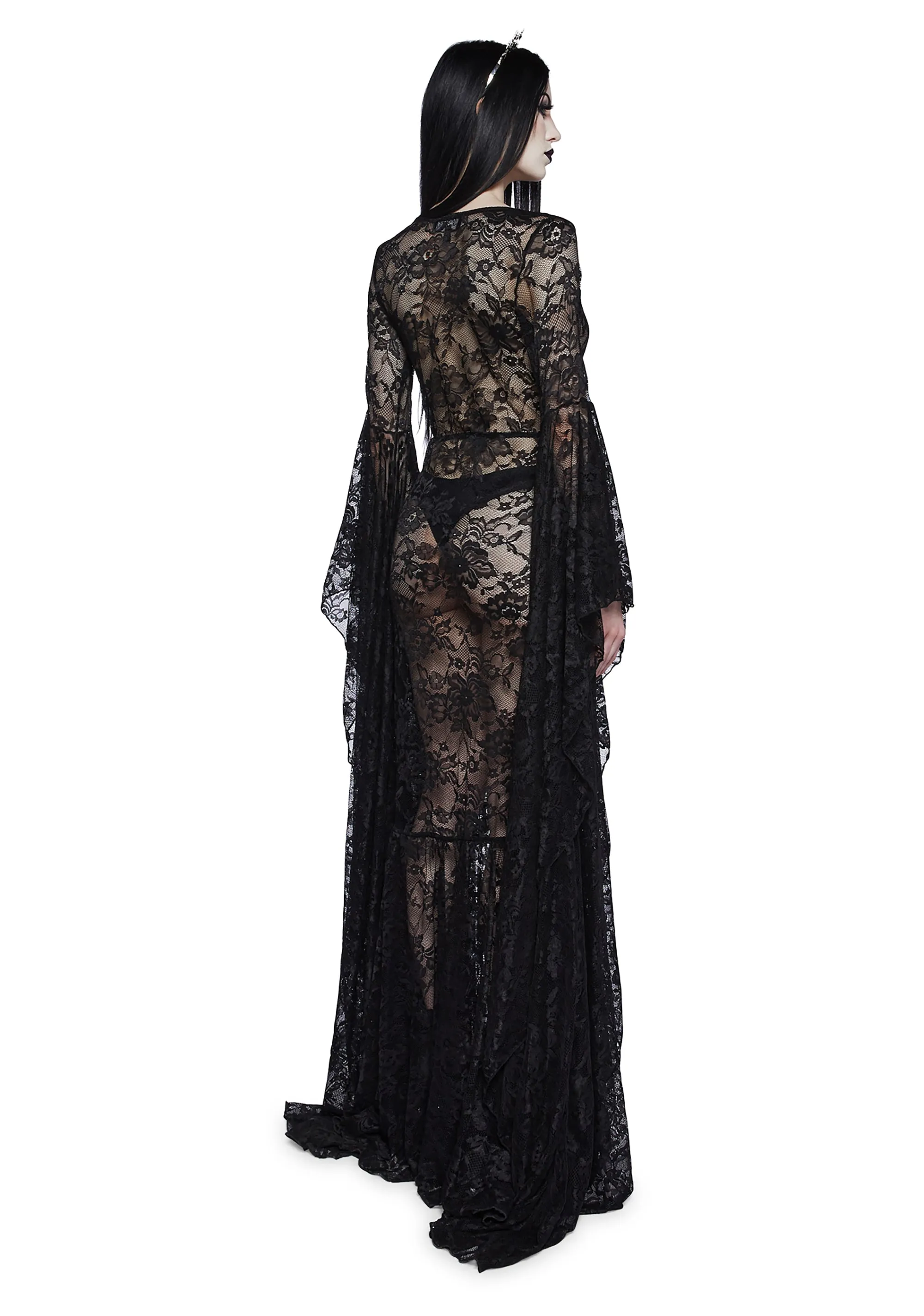Gothic Grand Affair Maxi Dress sold by Dolls Kill product image thumbnail 4