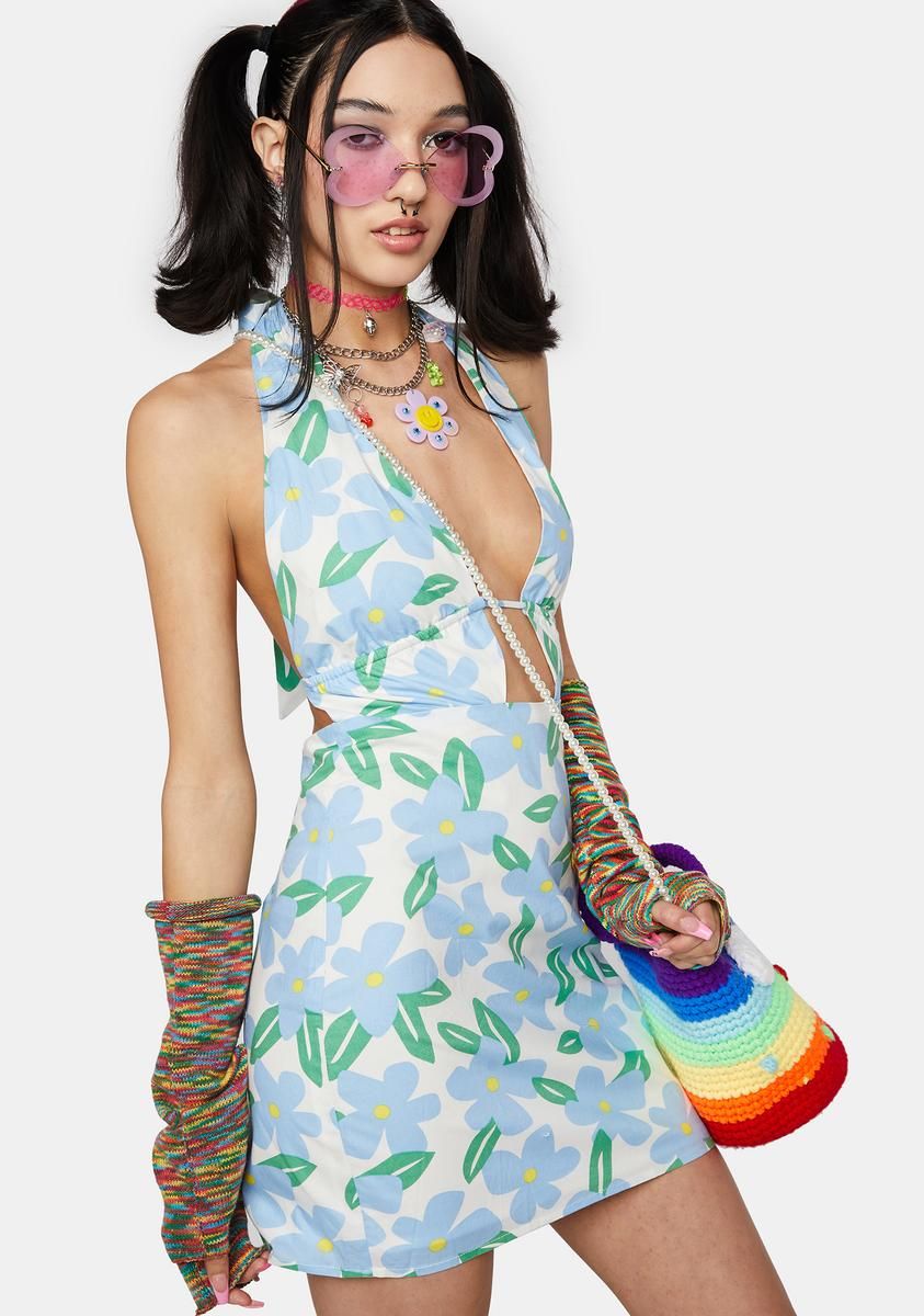Festival Dates Halter Dress sold by Dolls Kill product image thumbnail 2