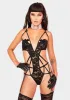 Mine For Tonight Strappy Lingerie Set sold by Dolls Kill
