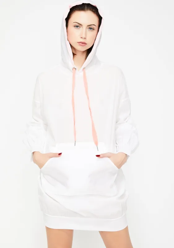 Taking My Time Hoodie Dress sold by Dolls Kill