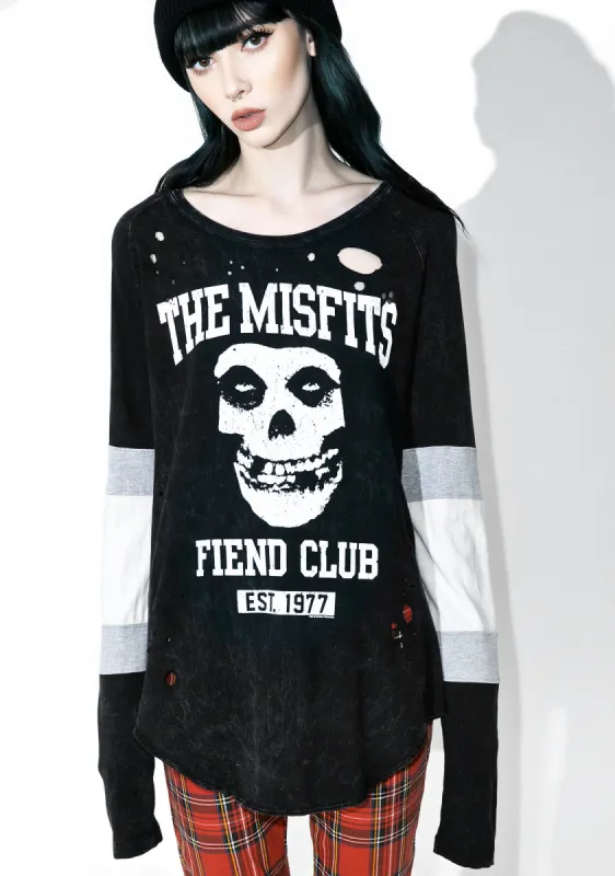 Sum Kinda Hate Raglan Tee sold by Dolls Kill