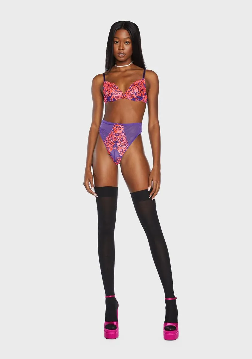 Ada Blossom High Waist Thong sold by Dolls Kill product image thumbnail 2