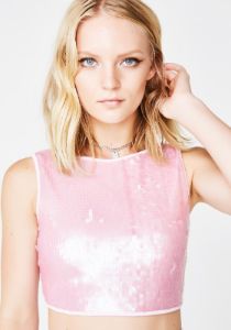 Candy Faith Crop Top sold by Dolls Kill
