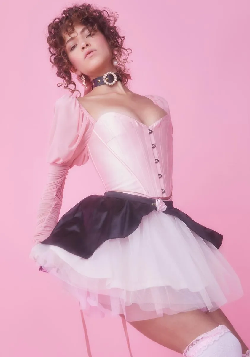 Stroke Of Midnight Tulle Skirt sold by Dolls Kill product image thumbnail 2